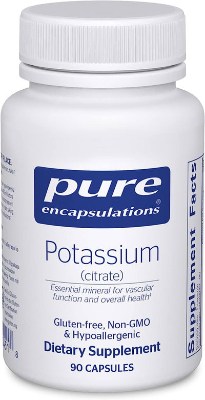 Potasio Citrate - Pure Encapsulations - Cápsulas - USA