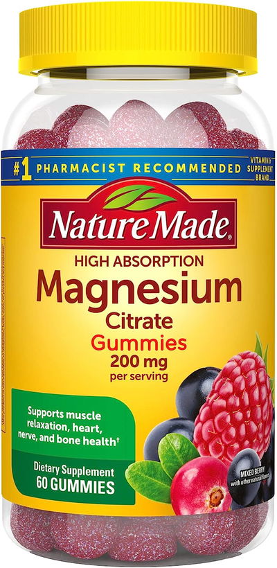 Magnesio Citrate - Nature Made - Gomitas - USA