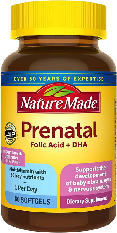 Suplemento Prenatal - NATURE MADE - Cápsulas - USA