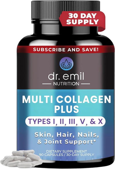 Multi Colageno Plus - Dr. Emil - Cápsulas - Made USA