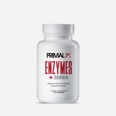 ENZYMES + Serra- Primal Fx - Dr Ludwig - Cápsulas -  Made USA