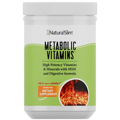 Naturalslim - Metabolic Vitamins - Frank Suarez - Cápsulas - Made USA