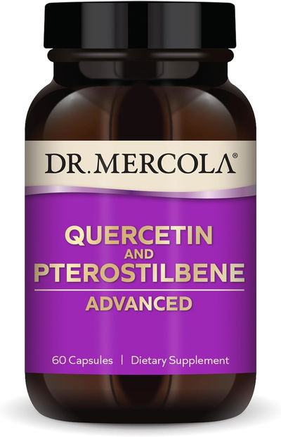 Quercetina /pterostilben - Dr. Mercola - Cápsulas - Made USA