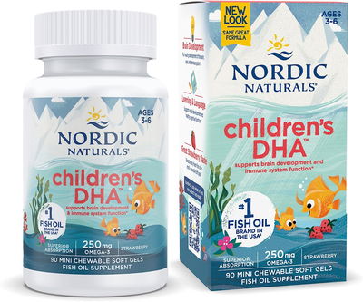 Omega-3 - Niños - Nordic Naturals - Cápsulas blandas - Made USA