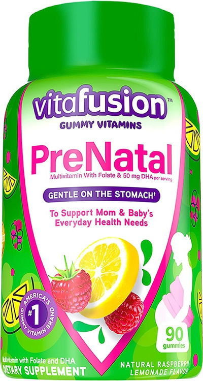 Suplemento Prenatal - VITAFUSIÓN - Gomitas - Made USA