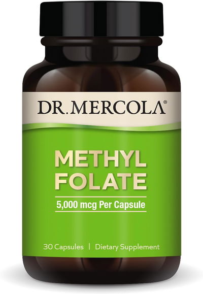 Methyl Folate - Dr. MERCOLA - Cápsulas - Made USA