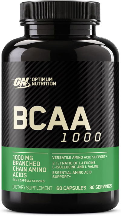 BCAA - Optimum Nutrition - Cápsulas - Made USA