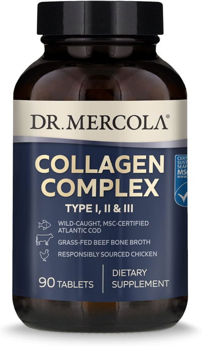 Colágeno Complex - Dr MERCOLA - Cápsulas - Made USA