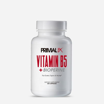 Vitamina B5 + Bioperine - PRIMAL FX - Dr Ludwig - Cápsulas - Made USA