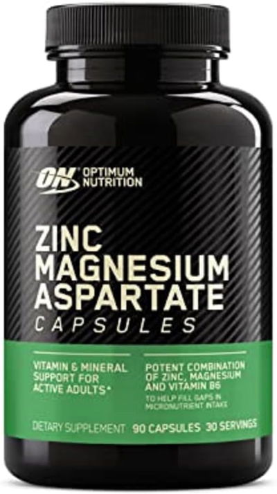 Suplemento ZMA - Optimum Nutrition - Cápsulas - Made USA