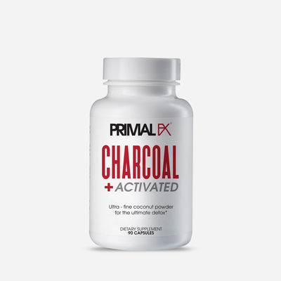 CHARCOAL + ACTIVATED - PRIMAL FX - Dr Ludwig - Cápsulas - Made USA