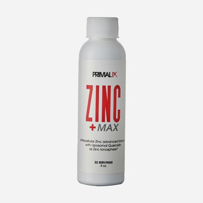 ZINC +MAX - PRIMAL FX- Dr Ludwig - Cápsulas - Made USA