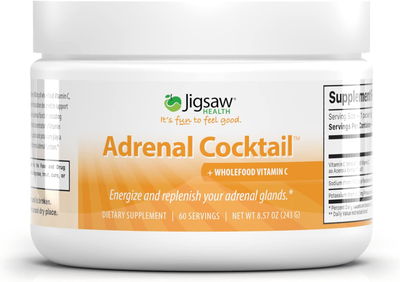 Adrenal + Vitamina C - JIGSAW HEALTH - Polvo - Made USA