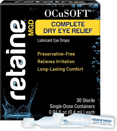 Gotas Lubricante Ojos - OCUSOFT - 30 Unidades - Made USA