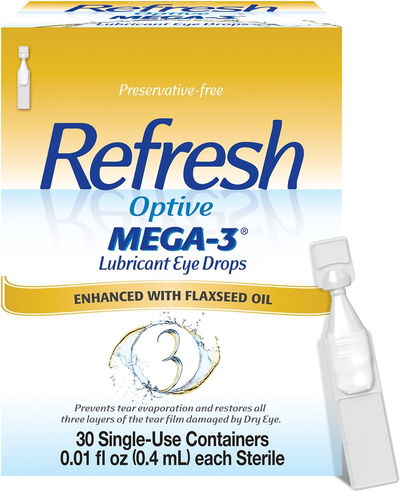 Gotas Lubricante Ojos - REFRESH- Optive Mega 3 - Made USA