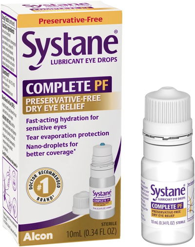 Gotas Lubricante Ojos- SYSTANE - Complete PF-  Made USA