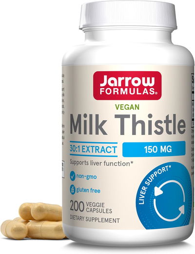 Formulas Cardo Hepatica - JARROW FORMULAS - Cápsulas - Made USA