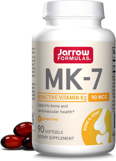 Vitamina K2 - JARROW FORMULAS - Cápsulas - Made USA