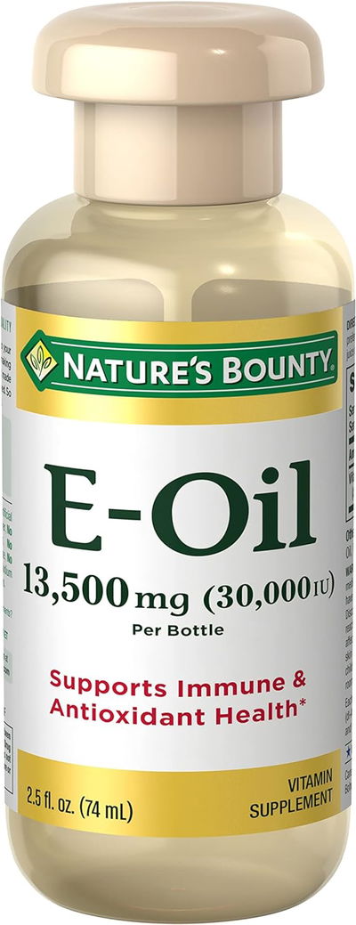 Vitamina E - NATURE´S BOUNTY - Aceite - Made USA