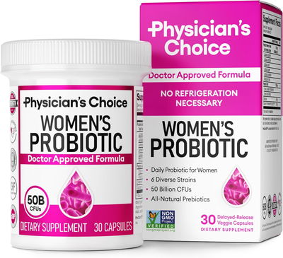 Probióticos - Mujeres - PHYSICIAN'S CHOICE - Cápsulas - Made USA