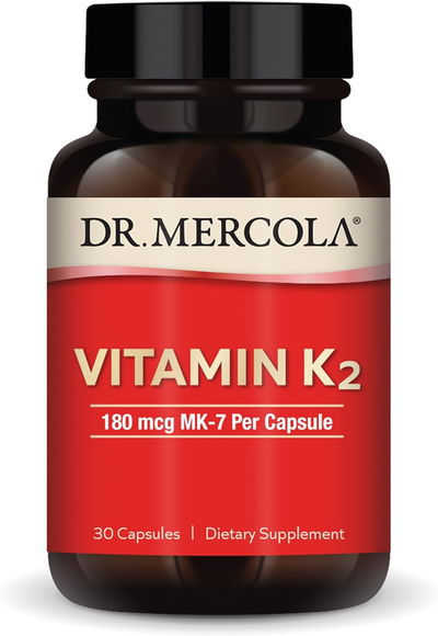 Vitamina K2 - Dr. MERCOLA - Cápsulas - Made USA