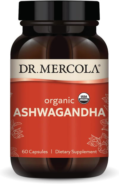 Ashwagandha - Dr. MERCOLA - Cápsulas - Made USA