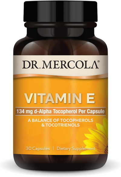 Vitamina E - Dr. MERCOLA - Cápsulas - Made USA