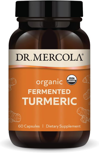 Turmeric - Dr. MERCOLA - Cápsulas - Made USA