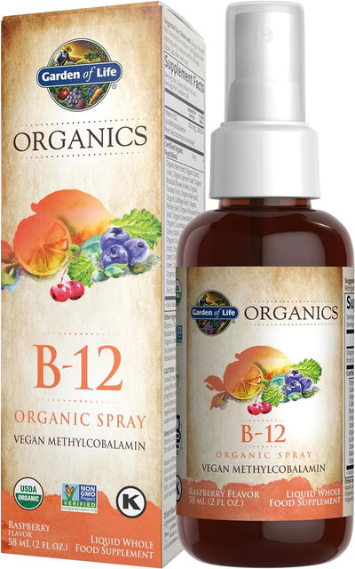 Vitamina B12 - GARDEN OF LIFE - Spray - Made USA