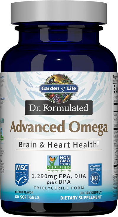 Omega 3 - GARDEN OF LIFE - Cápsulas - Made USA