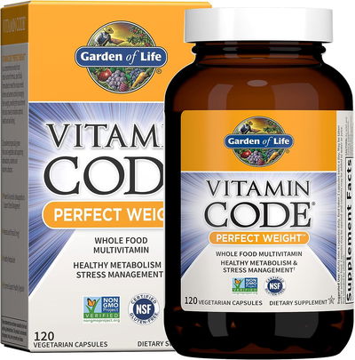 Multivitamínico Perdida De Peso - GARDEN OF LIFE - Cápsulas - Made USA