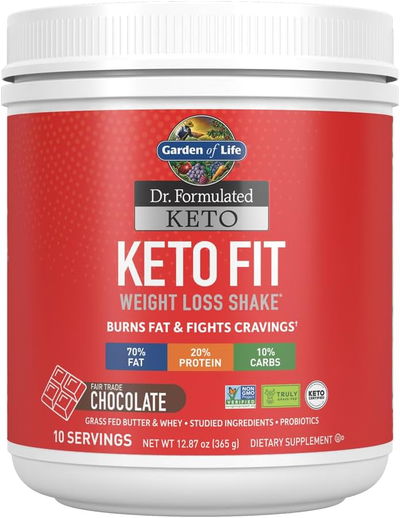 Keto Fit - GARDEN OF LIFE - Polvo - Made USA