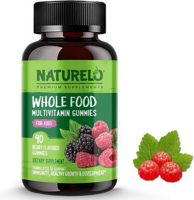 Multivitamínico - NATURELO - WHOLE FOOD - For Kids - Gomitas - USA