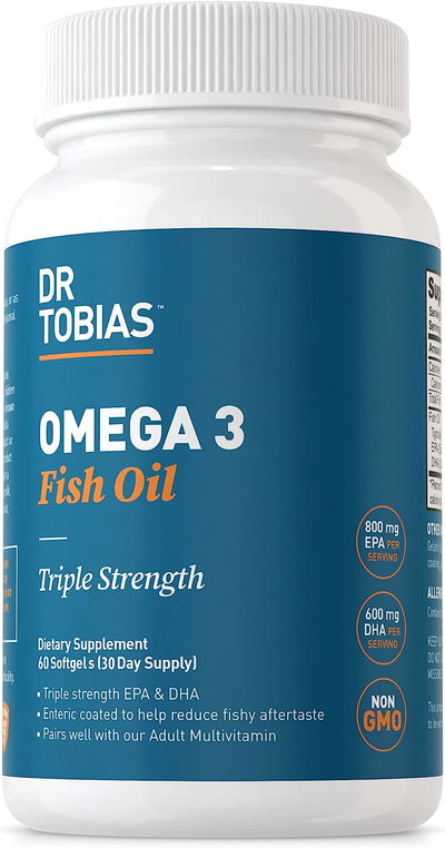 Omega 3 - Dr. TOBIAS - Cápsulas - Made USA