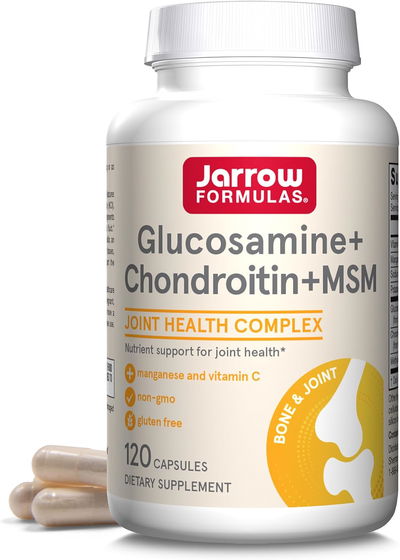 Glucosamina - JARROW FORMULAS - Cápsulas - Made USA