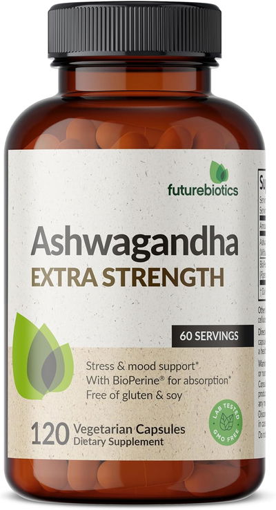 Ashwagandha - FUTUREBIOTICS - Cápsulas - Made USA