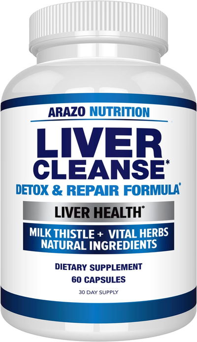 Limpieza Del Hígado - ARAZO NUTRITION - Cápsulas - Made USA