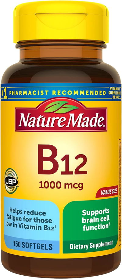 Vitamina B12 - NATURE MADE -  Cápsulas - Made USA