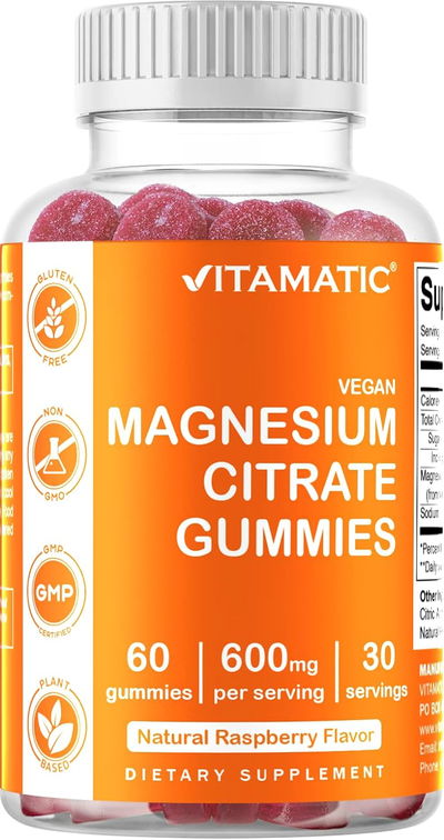 Magnesio - VITAMATIC - Gomitas - Made USA