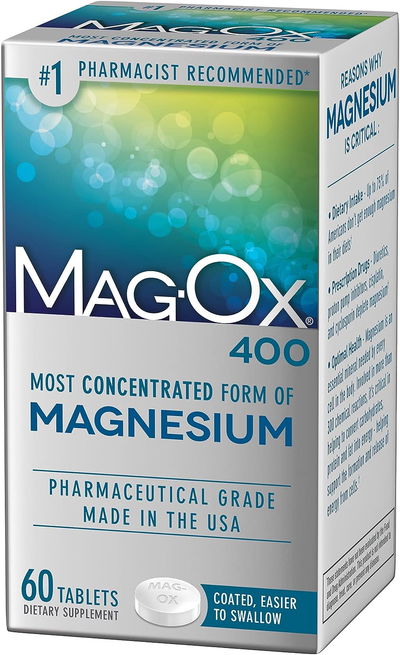 Magnesio - MAG-OX - Pastillas - Made USA