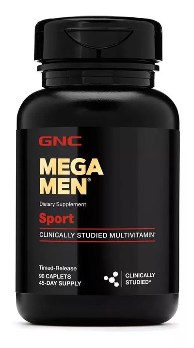 Multivitaminico - GNC - Mega Men Sport - Cápsulas - Made USA