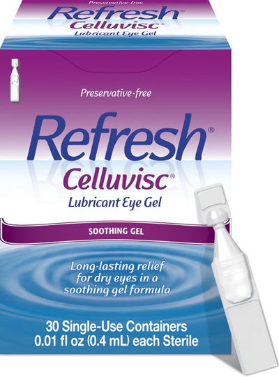 Gel Lubricante Ojos - REFRESH -  Contenedores individuales - Made USA