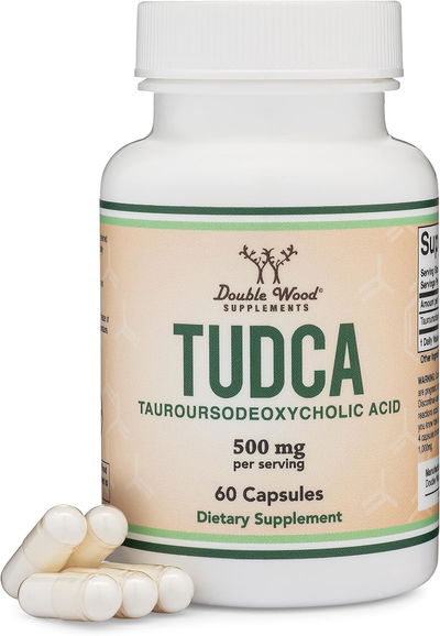 TUDCA - DOUBLE WOOD - Cápsulas - Made USA