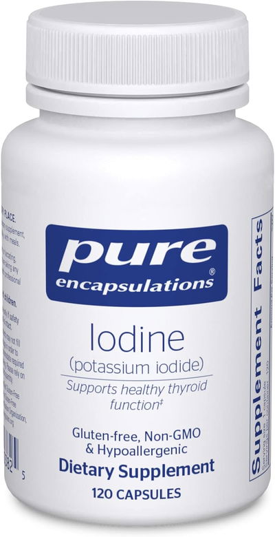 Yodo - PURE ENCAPSULATIONS - Cápsulas - Made USA