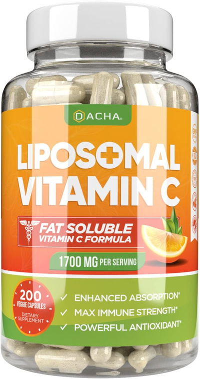 Vitamina C Liposomal - DACHA - Cápsulas - Made USA