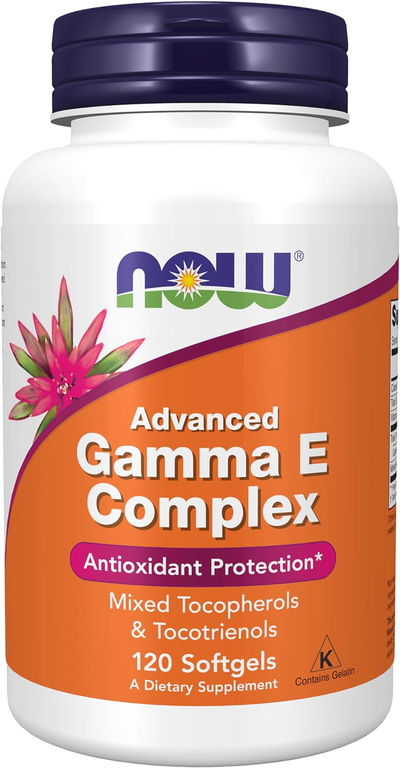 Vitamina E - NOW FOODS - Complex - Cápsulas - Made USA