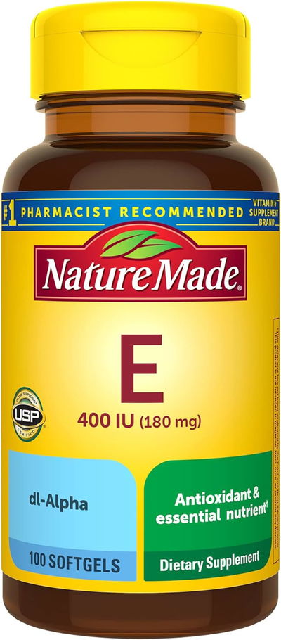 Vitamina E - NATURE MADE - Cápsulas - Made USA