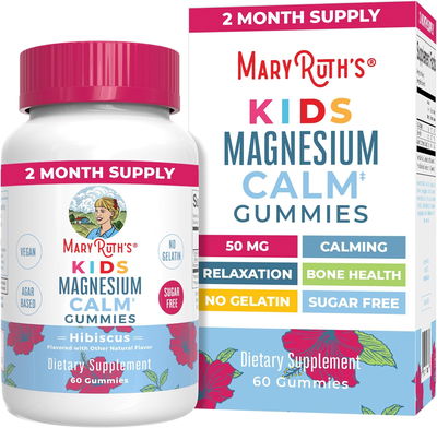 Magnesio - MARYRUTH'S ORGANICS - Kids - Gomitas - Made USA