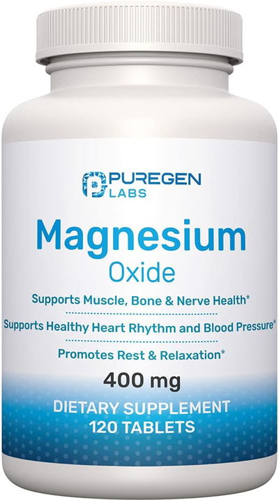 Magnesio - PUREGEN LABS - Pastillas - Made USA