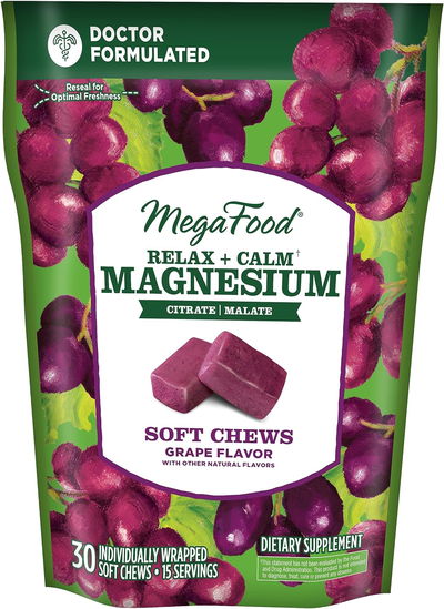 Magnesio - MEGAFOOD - Masticables - Made USA